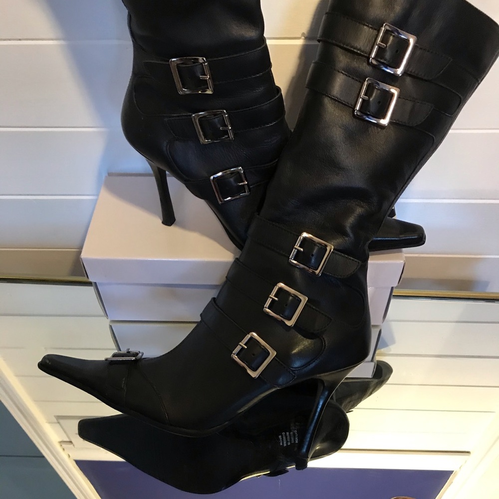 BP leather upper boots